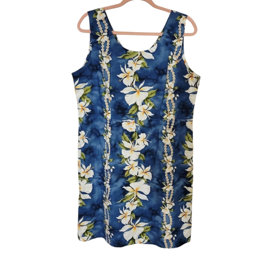 Jade Fashions Hawaiian Midi Dress